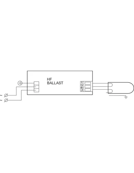 Alimentation Philips HF2B158 HF-B 158 TL-D 1 x 58 W EII 220-240 V 50/60 Hz